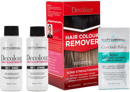 Scott Cornwall Decolour Hair Colour Remover For Dyed Hair Removes Unwanted Permanent Hair Colour