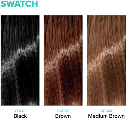 Kiss Quick Cover Gray Hair Touch up comb on 0.28oz CGC02 Dark Brown by Kiss