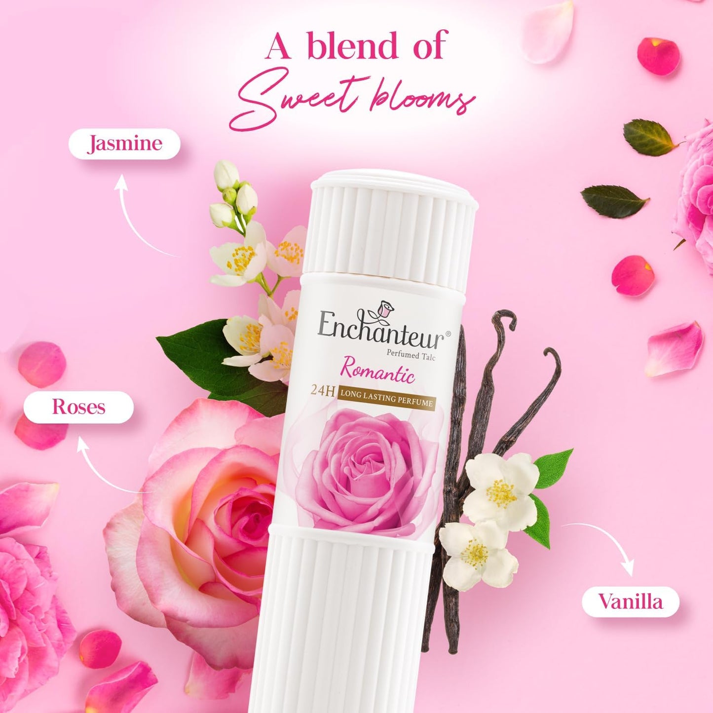 Enchanteur Romantic Perfumed Talc, 250g