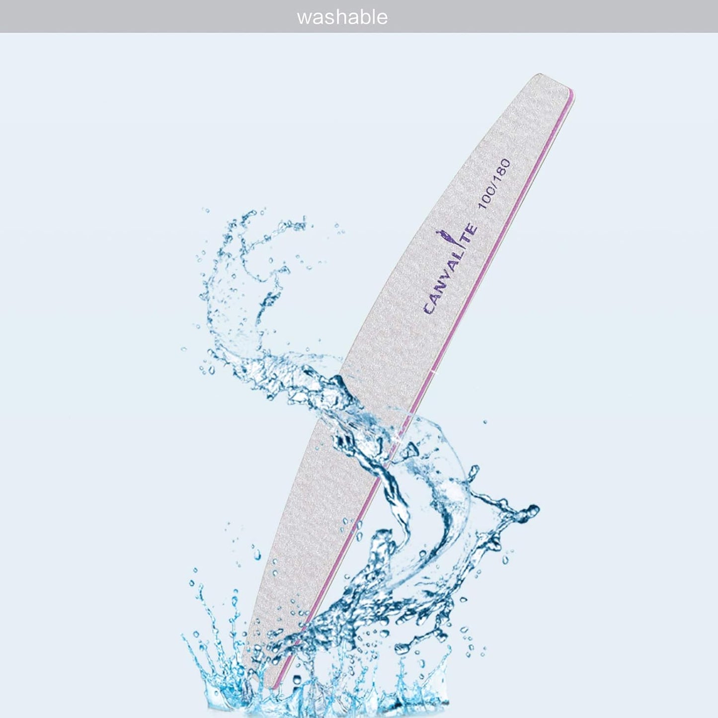 10 PCS Professional Nail Files Double Sided Emery Board(100/180 Grit) Nail Styling Tools Pet Grooming Tools for Home and Salon Use