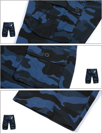iCKER Mens Multi‑Pocket Cotton Shorts – a casual look that actually works