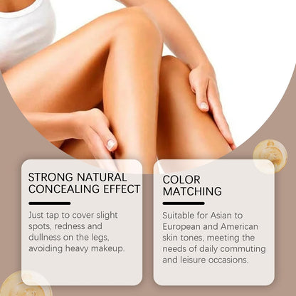 Leg Makeup Waterproof No Transfer,Leg Makeup to Cover Veins,Body Coverage Perfector,Concealer for Mature Skin,All Over Complexion Perfector,Long Lasting Moisturizing Concealer,Naturally Blends(Bronze)