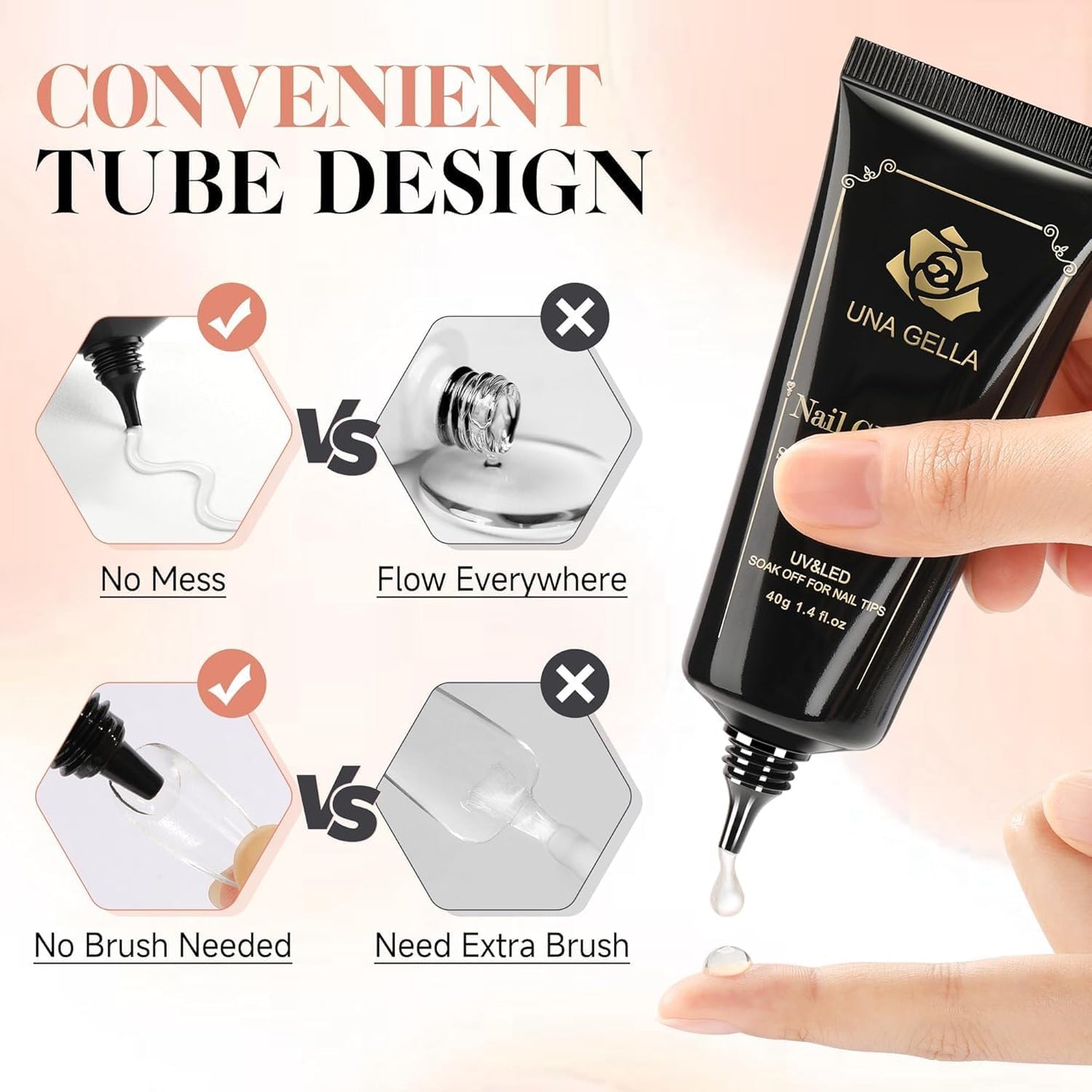 Why the UNA GELLA Solid Nail Glue is worth a spot on your vanity