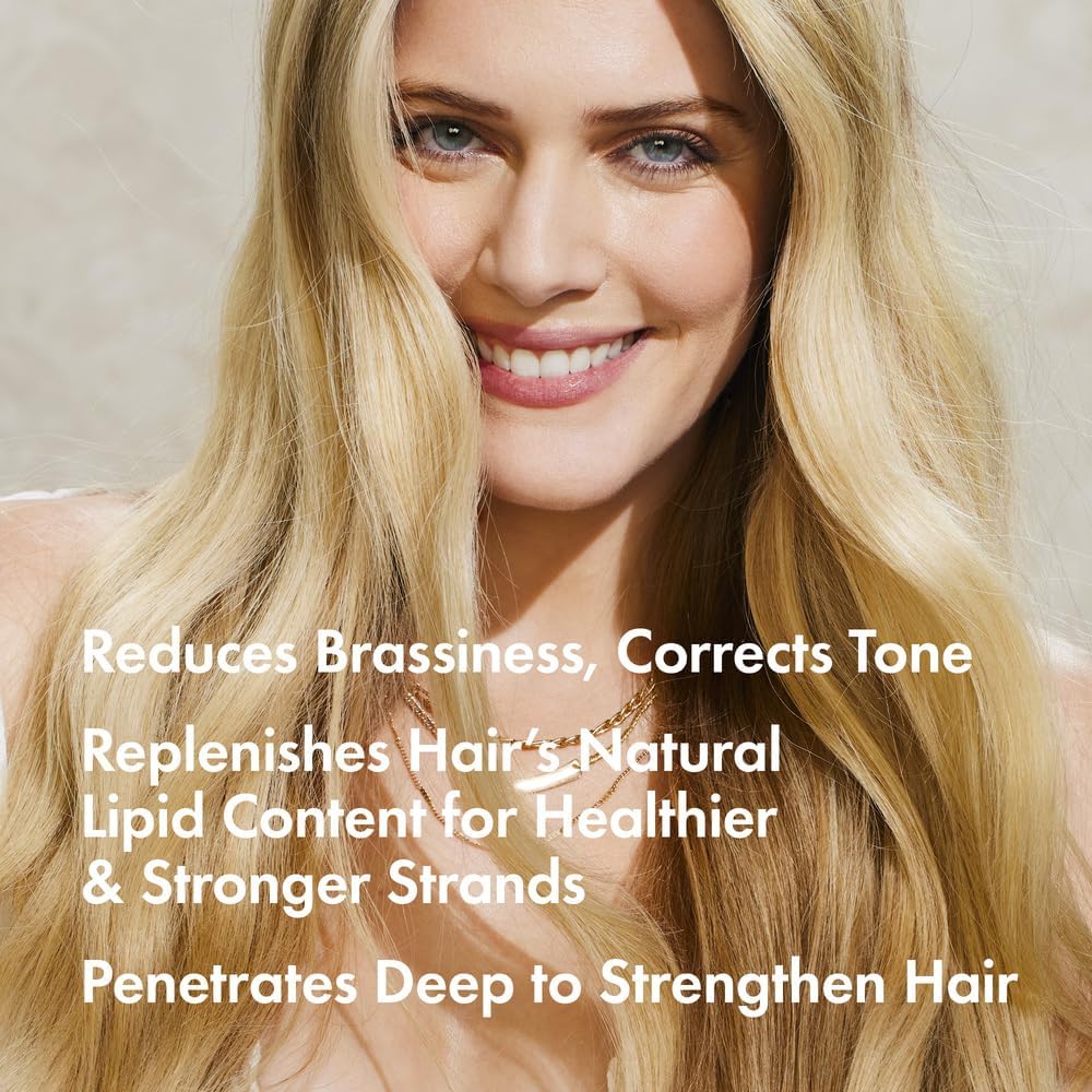 BondiBoost Blonde Baby Toning Purple Hair Mask - Silicone-Free, Aloe-Based Deep Treatment with Violet Pigments, Silky Shine Blonde Hair - Vegan &amp; Cruelty-Free, 200ml