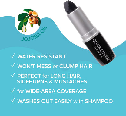 Kiss Quick Cover Grey Hair Touch Up Stick Type LGC02 (Black)