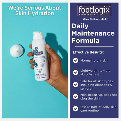 Footlogix Daily Maintenance Formula Mousse 4.2 oz