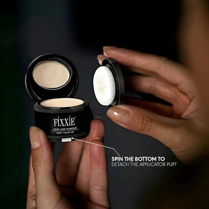Hairline Powder Light Blonde, Root Touch Up, Instant Hair Loss Concealer for Thinning Hair, Windproof &amp; Sweatproof Cover Up With Mirror and Puff