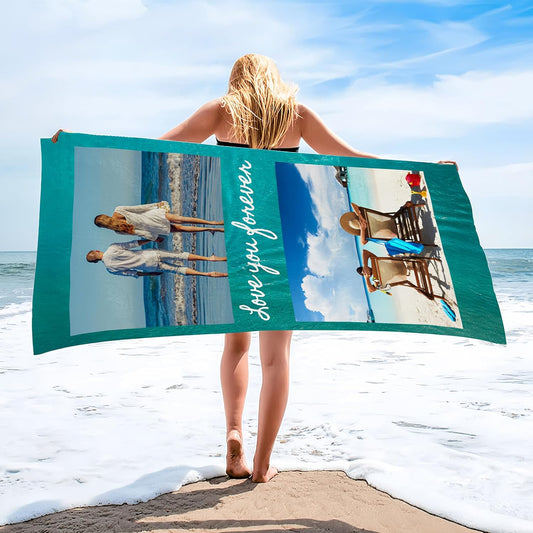 Your Own Personalized Beach Towel, Ready for Summer