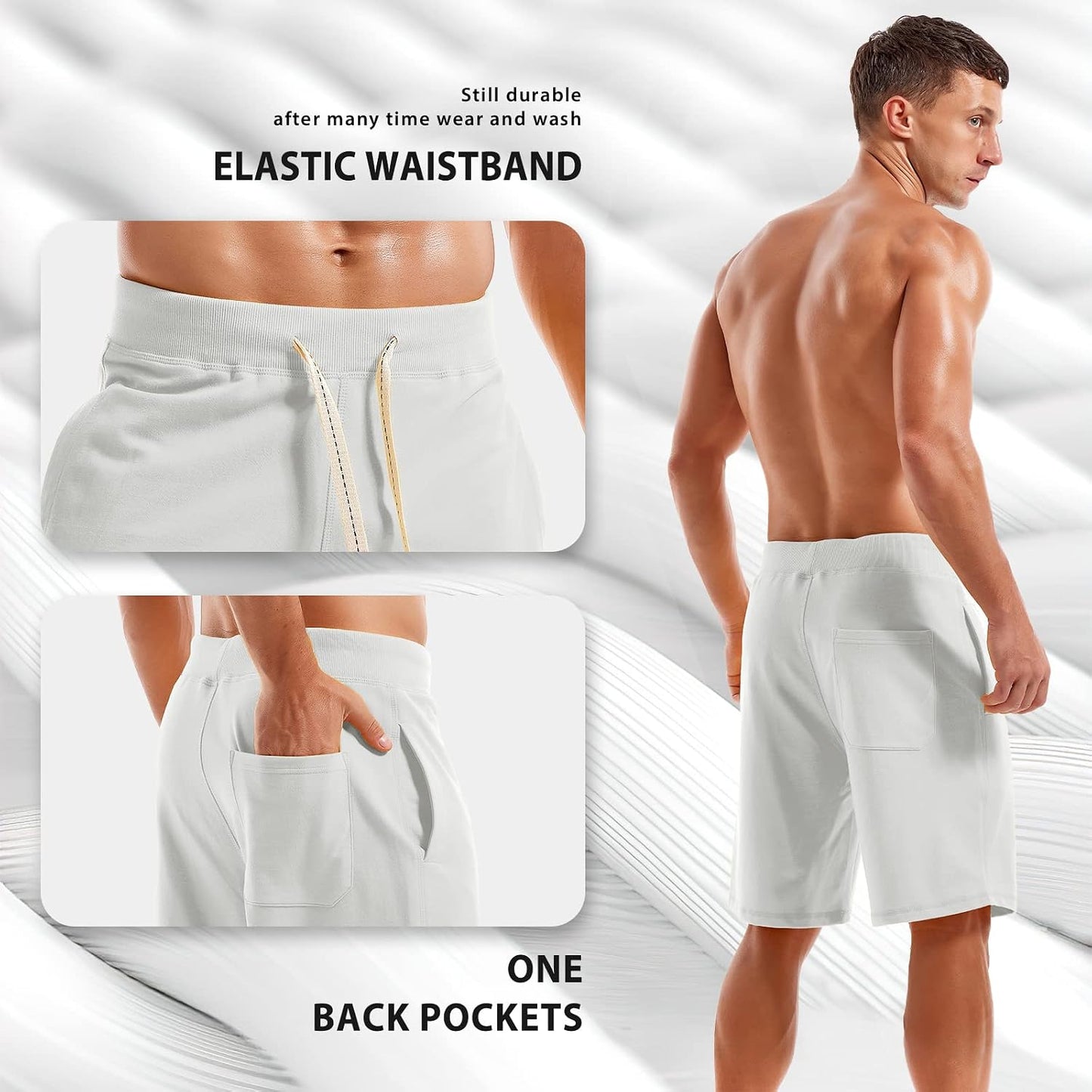 Amy Coulee Men’s Cotton Shorts – Everyday Comfort with a Sporty Edge