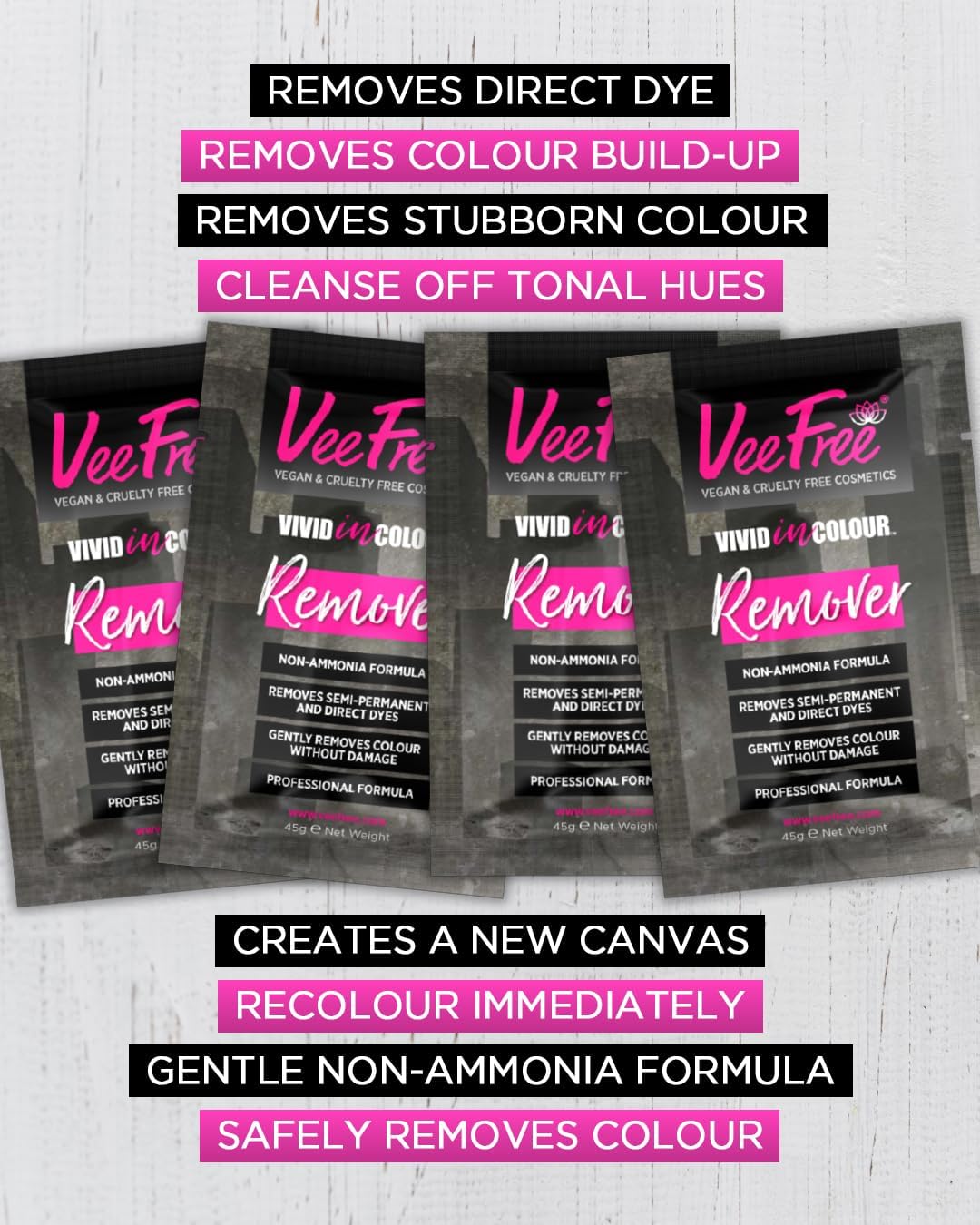 Hair Colour Remover Home Kit (2 Pack)