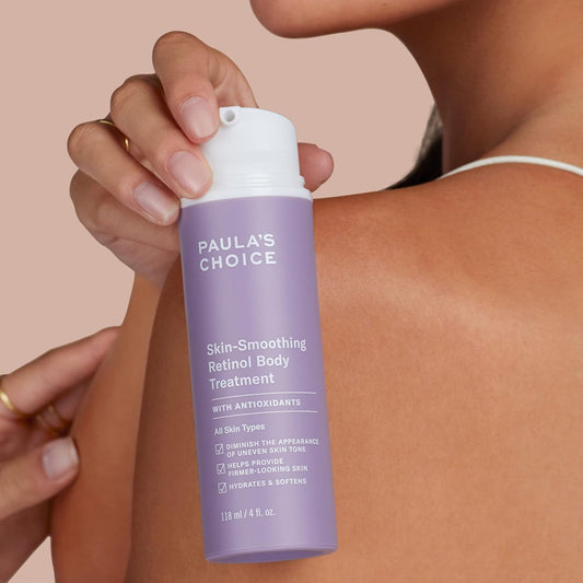 Paula's Choice Retinol Body Treatment - Firming &amp; Hydrating Anti Aging Body Lotion - Reduce Uneven Skin - with Shea Butter &amp; Vitamin A - All Skin Types - 118 ml