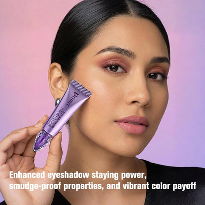 Eyeshadow Primer, Eye Primer, Eyelid Primer - Long-Lasting Eye Shadow Primer for Oily Lids, Helps Prevent Creasing, Sheer Tinted Base for Mature Skin