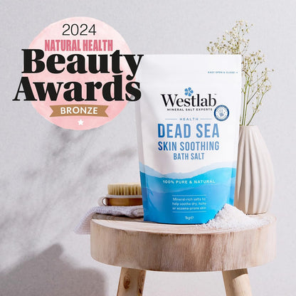 A Calm Bath with Westlab Dead Sea Salt