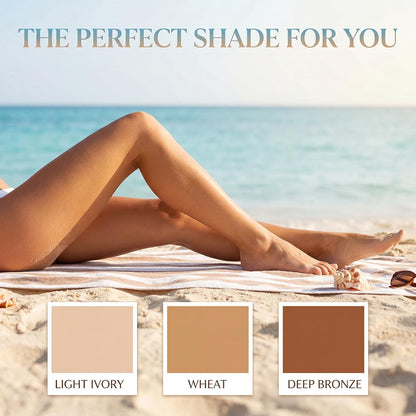 Leg Makeup Waterproof No Transfer, Full Coverage Concealer Leg Makeup Cream, Body Perfector Tattoo Cover Up Makeup,Body Coverage Foundation for Legs &amp; Body, Even Skin Tone Daily Wear (01# Light)