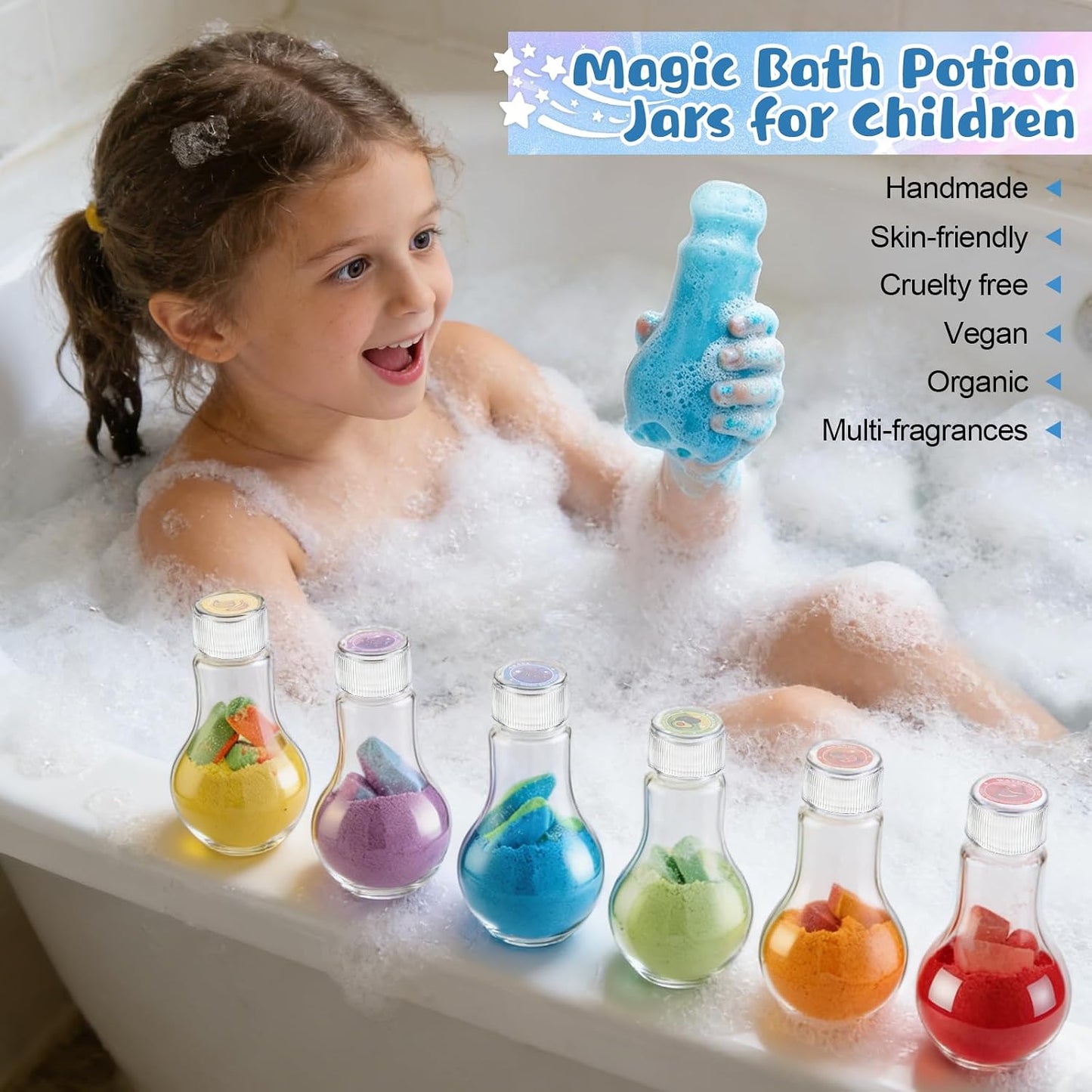 Turning the Tub into a Tiny Lab of Color and Bubbles