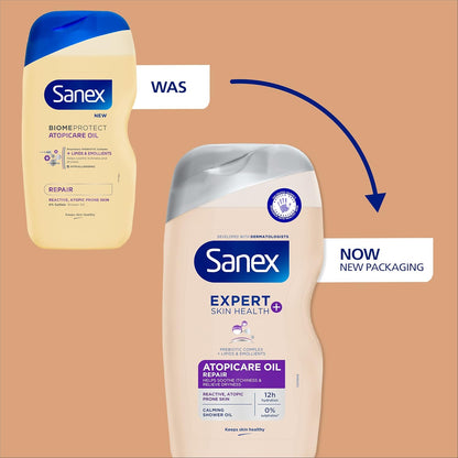 Sanex BiomeProtect Advanced Atopicare Bath and Shower Oil 515ml
