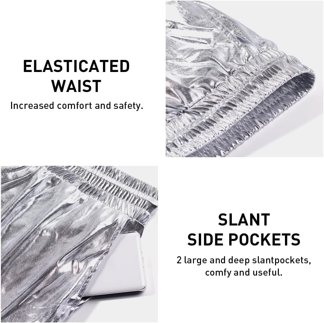 Shimmering Moves: Why the Casey Kevin Metallic Shorts Might Just Be Your Next Party Staple