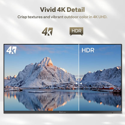 Bringing the Cinema Outdoors with the Sylvox 55‑Inch Frameless Pro