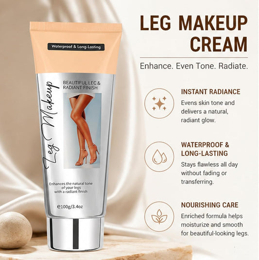 Leg Makeup Waterproof No Transfer Tattoo Cover Up Makeup Body Coverage PerfectorFull Coverage Foundation With Large Brush for Daily Wear Natural Skin 02
