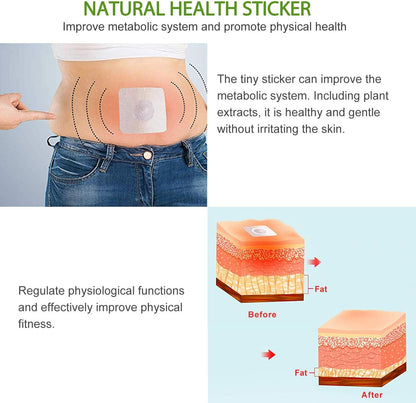 Weight Loss Patches, Slimming Patches for Weight Loss, Berberine Patches Support Active Lifestyle, Comfortable Fit Adults, Botanical Materials Easy to Apply Daily, 120 Count
