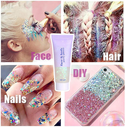 Why the Go Ho Clear White Face Glitter Gel is the Quiet Star of Festival Season