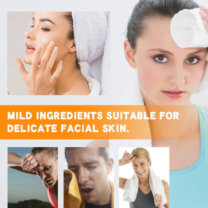 Face Sweat-Absorbing Antiperspirant Lotion - Lightweight, Non-Greasy, Aloe Vera, Niacinamide, Jojoba Seed Oil - Effective Sweat Control &amp; Long-Lasting Effect