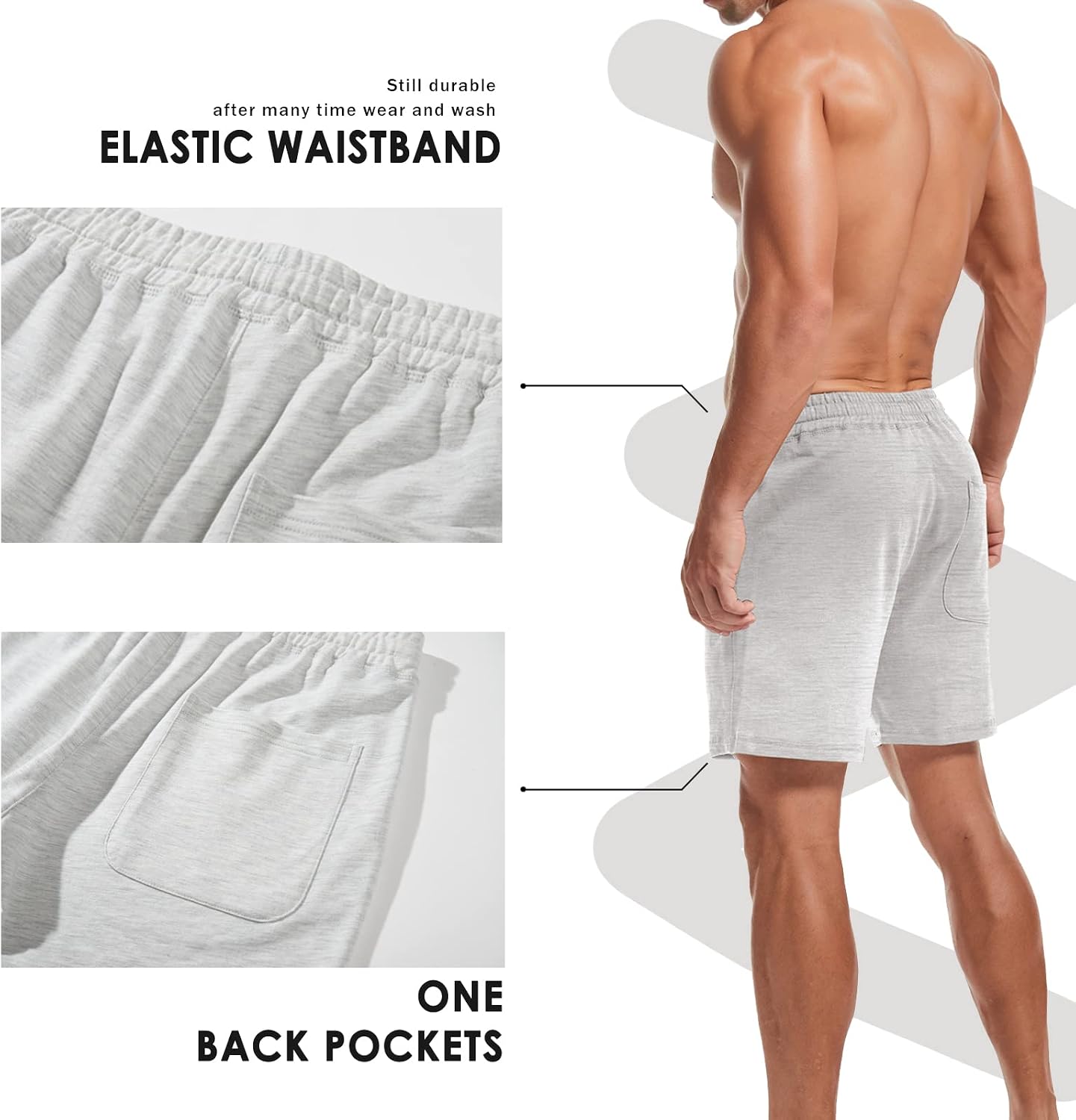 Amy Coulee Men’s Sweat Shorts: Casual Comfort That Moves With You