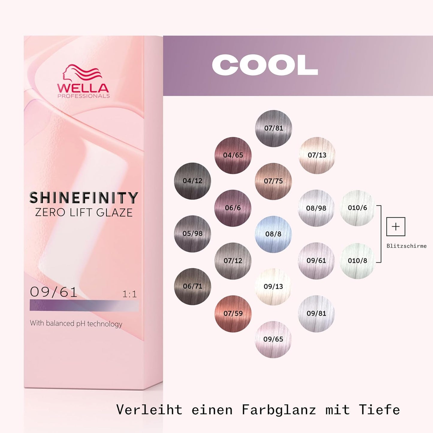 WELLA PROFESSIONALS Shinefinity Zero Lift Glaze - 09/61 Iced Platinum 60 ml