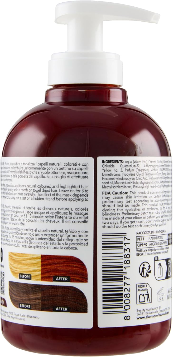 S.O.S COLOR &amp; GO Reflective and Regenerative Copper Colour Mask, 300 ml