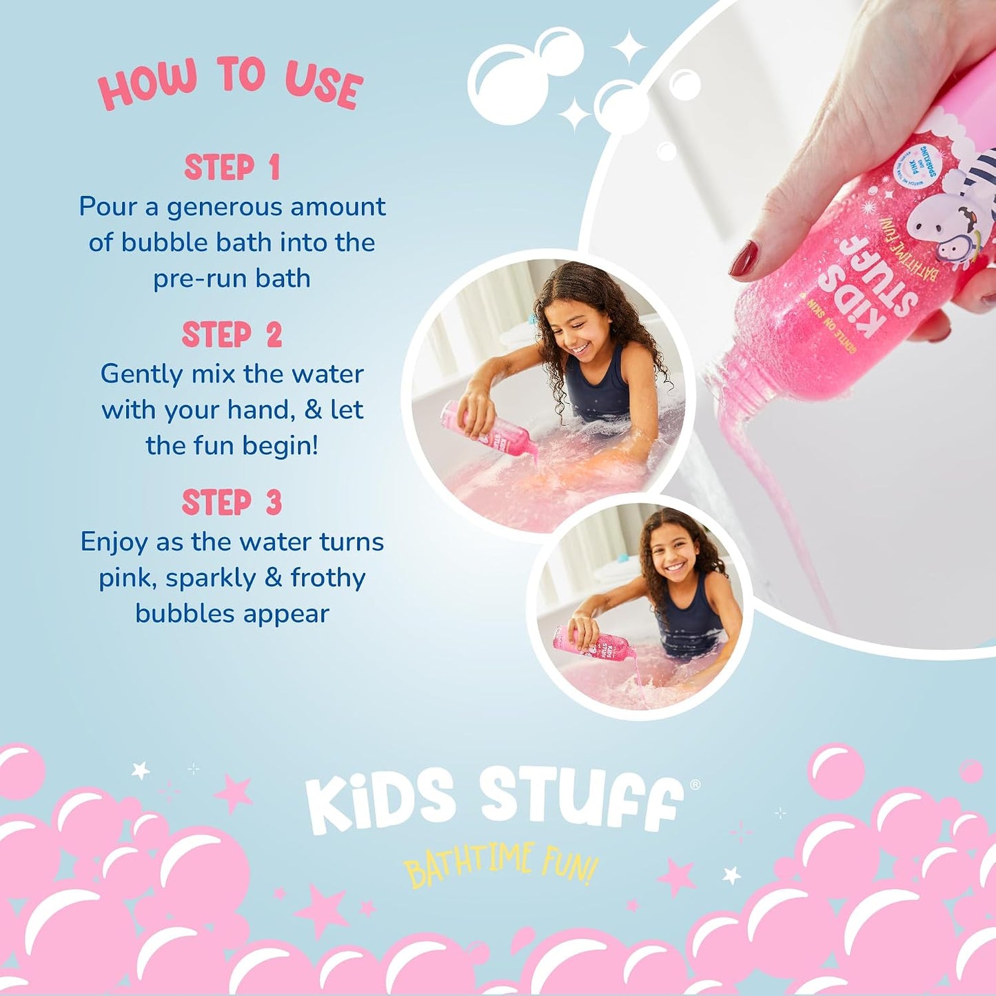 Turning Bath Time into a Pink‑Sparkle Party