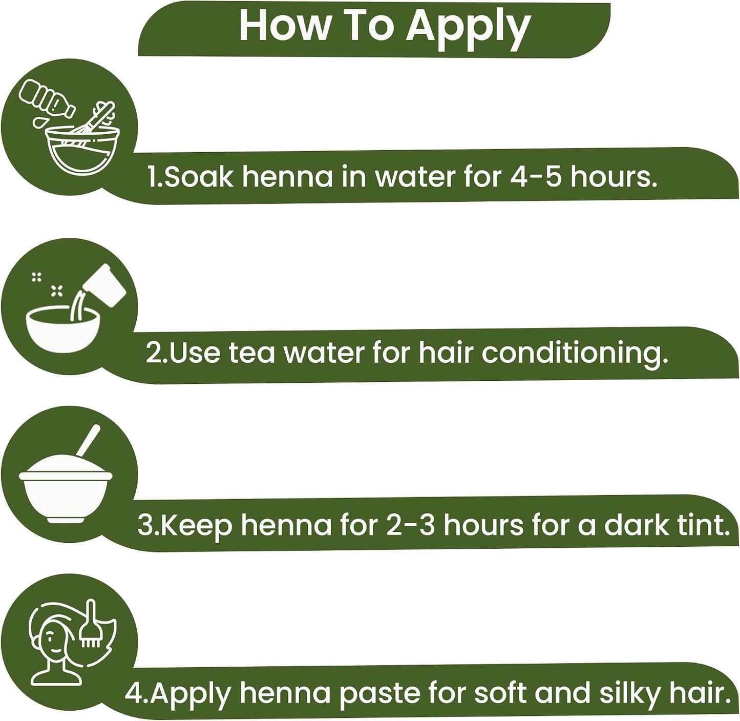 Herbal Magic Organic Henna Powder (100g) + Organic Indigo Powder(100g) for Hair Dye, USDA ,Chemical Free Hair Coloring, Natural Hair Mask, Combo Pack ,Premium Quality