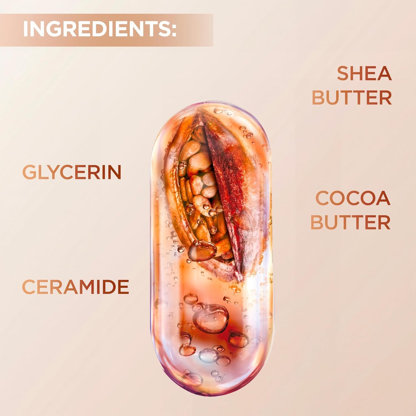 Garnier Body Superfood, Repairing Body Butter, With Cocoa &amp; Ceramide, Body Butter for Very Dry Skin, Vegan Formula, Approved by Cruelty Free International, 380ml
