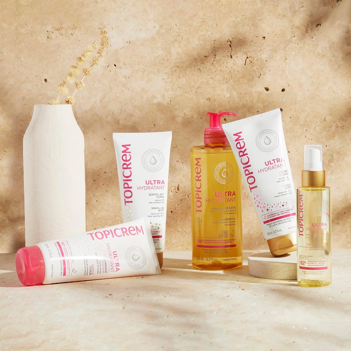 Topicrem Ultra-Hydrating Shower Oil 500 ml