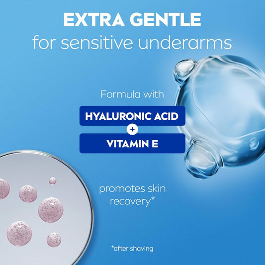NIVEA Derma Control Restore Roll On (50ml), 72H Anti-Perspirant Protection with Hyaluronic Acid and Vitamin E, Hypoallergenic Deodorant for Sensitive Skin