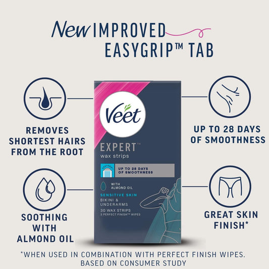Veet Expert Cold Wax Strips – smooth confidence without the fuss