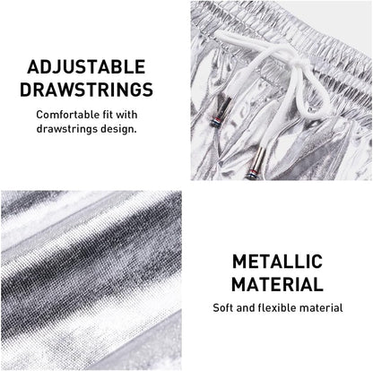 Shimmering Moves: Why the Casey Kevin Metallic Shorts Might Just Be Your Next Party Staple