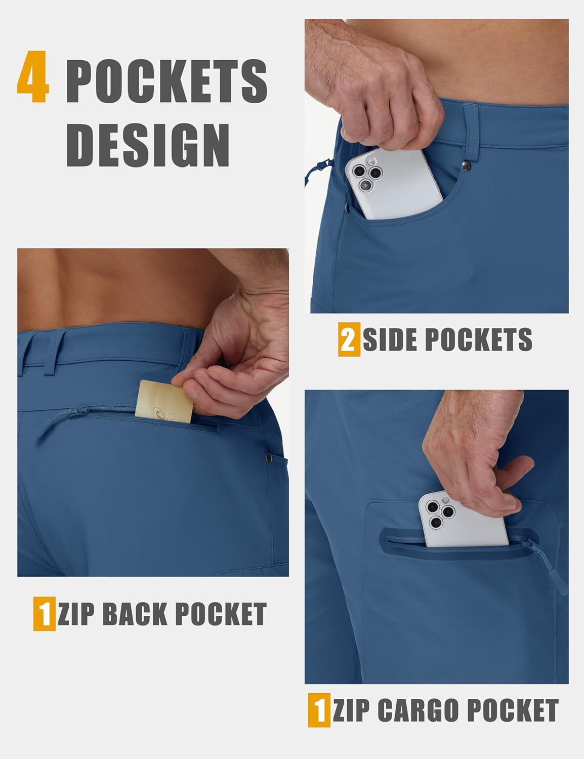 Quick‑dry cargo shorts that actually keep up