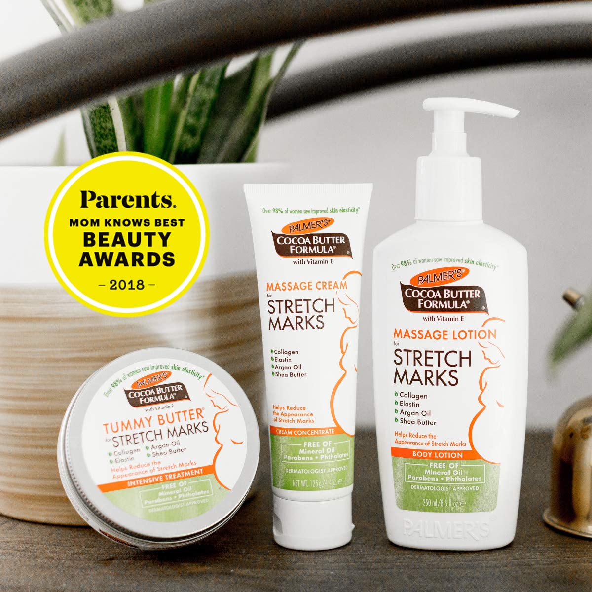 Palmer's Cocoa Butter Formula Massage Cream for Stretch Marks, 4.4 oz. (Pack of 6)
