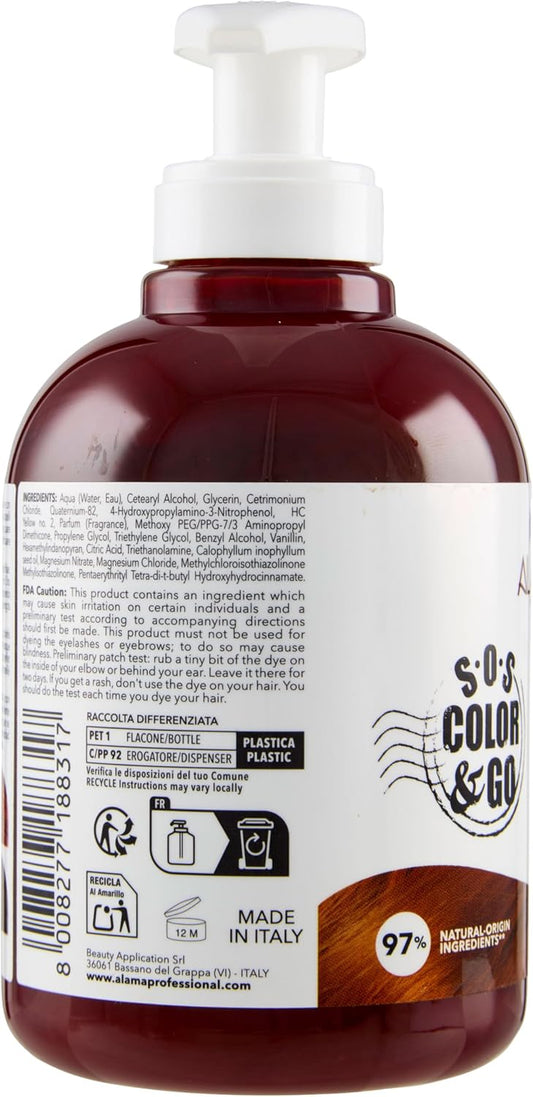 S.O.S COLOR &amp; GO Reflective and Regenerative Copper Colour Mask, 300 ml