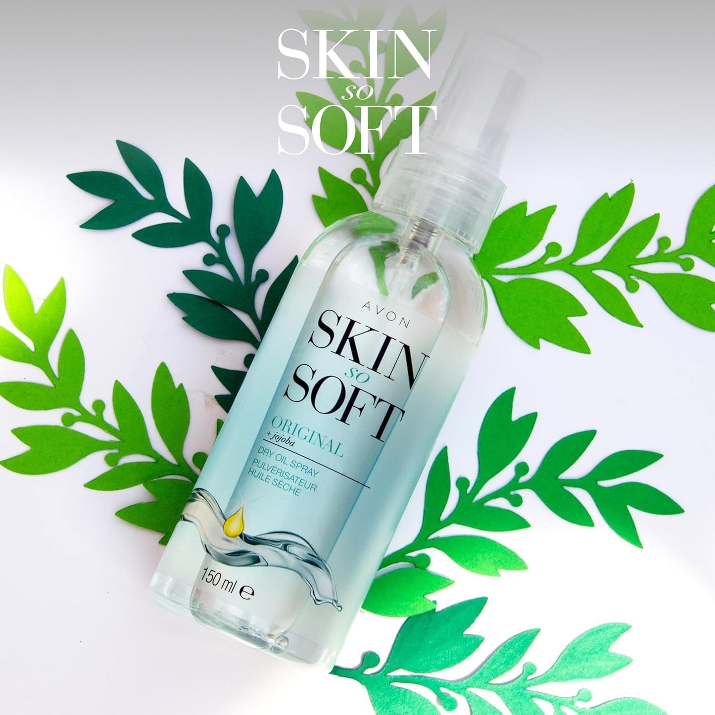 4 x Avon SKIN SO SOFT Original Dry Oil Body Spray (THE ONE MOSQUITOES &amp; OTHER BUGS DON'T LIKE)