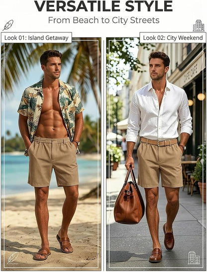 Why a Pair of Linen Shorts Might Just Be Your Summer MVP