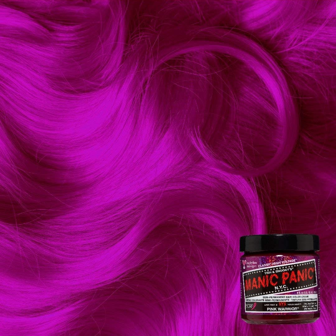 Manic Panic High Voltage® Classic Cream Formula Colour Hair Dye 118ml (Pink Warrior)