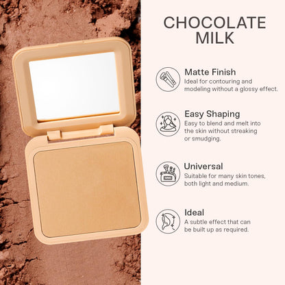 EVERYBODY LONDON Pressed Bronzer (Chocolate Milk, One Size)