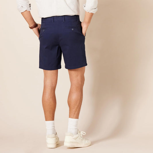 Why the Amazon Essentials Classic‑Fit Stretch Chino Shorts feel like a summer essential