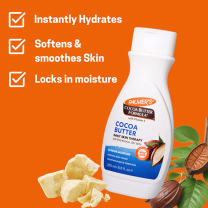 Palmers Cocoa Butter Body Lotion 3 Pack Bundle