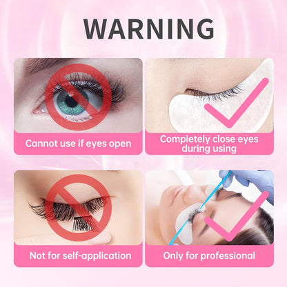 Beauty7 Eyelash Extension Glue Remover Cream Low Irritation and Fast Dissolution Individual Lash Remover Cleanser for Extensions Coconut Scent