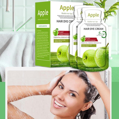 Colour Hair Dye, 300 ml Colouring Cream with Grey Cover, Fruity Fragrance, Long-Lasting Colour Holding, Natural Plant Extracts for Salon, Home, Beginners &amp; Family