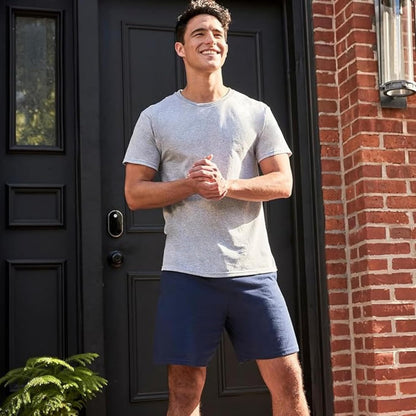Everyday comfort, no‑frills: Hanes Men’s Jersey Pocket Shorts