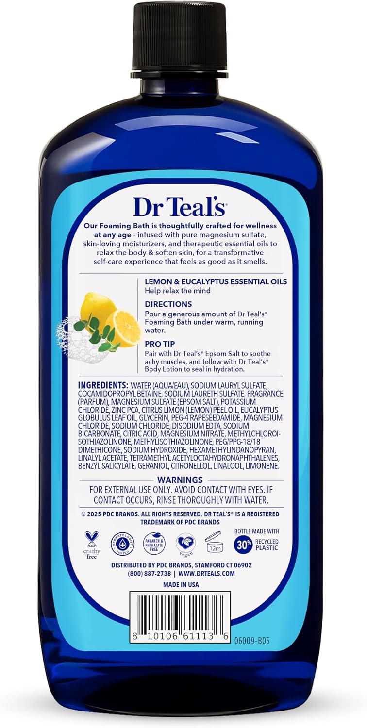 Why Dr Teal’s Foaming Bath feels like a mini‑spa in your tub