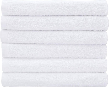 Utopia Towels - Flannel Face Cloths Set - 30 x 30 cm - 100% Ring Spun Cotton, Premium Quality Washcloths, Highly Absorbent and Soft Feel Face Towels, Perfect for Cleaning Dishes (24-Pack, White)